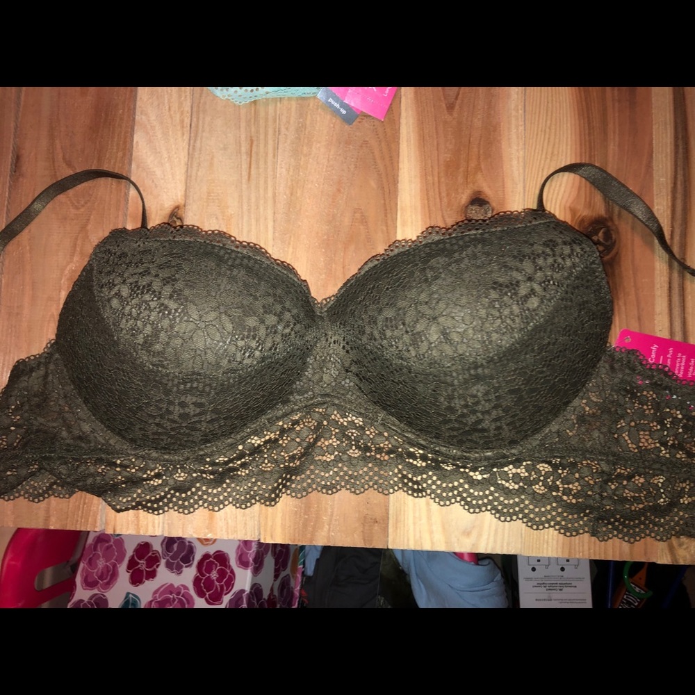 Lace push-up bra